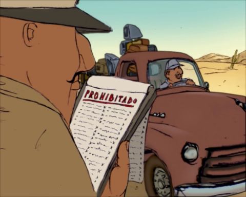 Knakworstenvrachtwagen