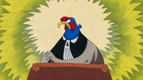 A strange trial