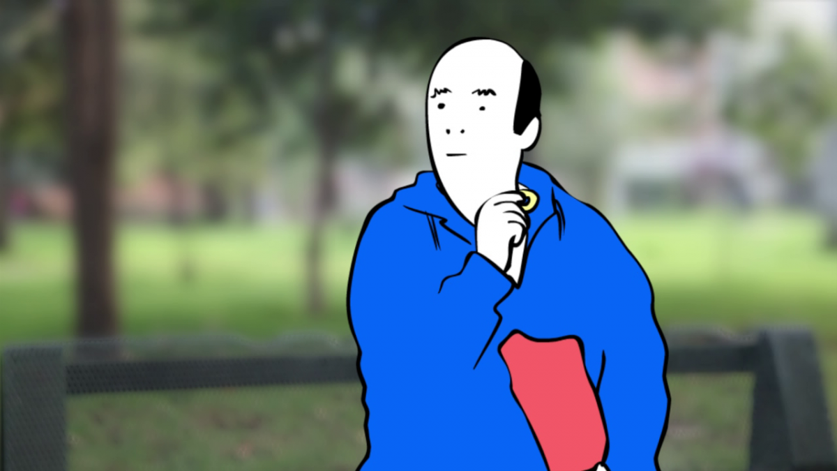 Fat, Bald, Short Man