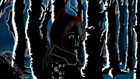 Deep in the woods…