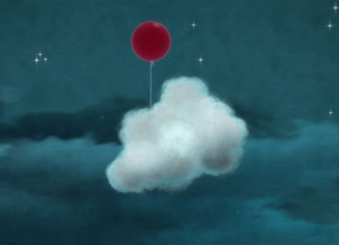 Drifting cloud