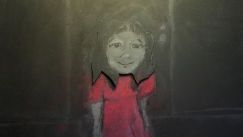 Girl in the Hallway