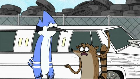 The Regular Show S04E21: Limousine Lunchtime