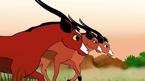 The Hare and the Lion