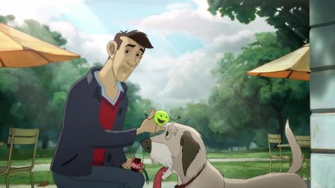 Man and Dog