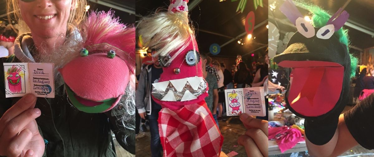 Sock Puppet Character Workshop