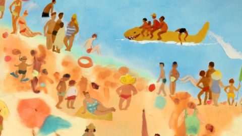 The Swimming lesson