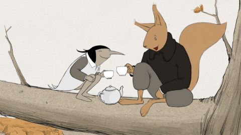 The Squirrel and the Swallow