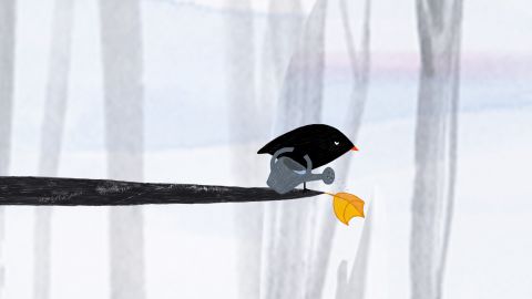 The Little Bird and the Leaf