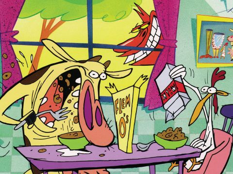 Cow and Chicken S01E08A: Orthodontic Police